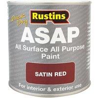 Rustins Asap Paint Red 250ml