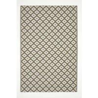 Homescapes Luxury Outdoor Rug Waterproof Reversible, Green May Geometric in Olive | Size: 120 cm x 180 cm