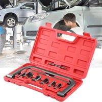 FLAVORA 10Pcs Car Motorcycle Engines Valve Spring Compressor Kit in Black | Size: 10000mm x 520mm