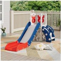 Living and Home Kids Elk Freestanding Slide Play Set with Telescope