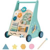 Living and Home Multi-function Wooden Activity Walker Busy Board Toy for Kids