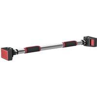 KORVIXA Pull Up Bar Doorway, 75-92cm Length Adjustable in Silver | Size: 0-1 m