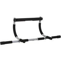 KORVIXA Indoor Fitness Door Horizontal Bar Pull-ups in Black | Size: 0-1 m