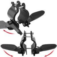 FLAVORA Bike Seat Front Mounted Bicycle Seats in Black | Size: 0-12 m