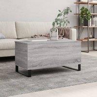 Berkfield Home Coffee Table Grey Sonoma 90x44.5x45 cm Engineered Wood