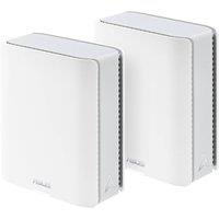 ASUS ZenWiFi BT10 Tri-band WiFi 7 Mesh, 18 Gbps, 6000 sq.ft (2pk), Dua in White