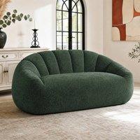 STILVORA Green 2 Seater Bean Bag Sofa with Sponge Filling
