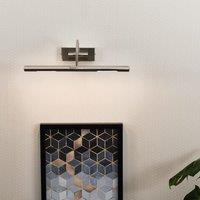 ValueLights Capri Pair of Adjustable Twin Bulb Picture Wall Lights with G9 Bulbs in Metallic Silver