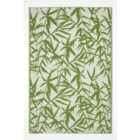 Homescapes Luxury Outdoor Rug Waterproof Reversible, Green Zena Tropical | Size: 240 cm x 300 cm