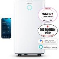 Pro Breeze OmniDry 12L Smart Quiet Dehumidifier with Max Extraction in White | Size: Large