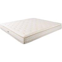 Angel Cerda Natural-Latex Hybrid Mattress with Mini Springs & 7-Zone Pocket in White | Size: EU King