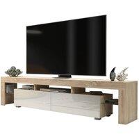 PAWNORA TV Unit TV Stand Cabinet Sideboard in Natural