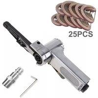 FLAVORA 10mm 330 x 10mm Wide Air Finger Belt Sander in Silver | Size: 10000mm x 520mm