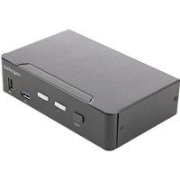 StarTech.com 2 Port Hdmi Kvm Switch 4k 60hz in Black