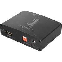 Lindy Hdmi 4k30 Audio Extractor in Black
