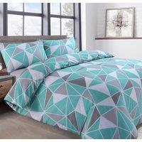 Velosso Saxton Twin Pack Duvet Cover & Pillowcase Set in Blue | Size: King