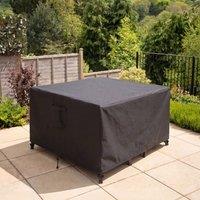 Primrose Furniture Cover Waterproof Breathable UV Protection 120 x 180cm in Black | Size: 120 x 180 cm