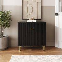 GFW Garrucha Utility Shoe Cabinet in Black