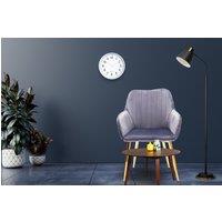 Hygrad Built to Survive Set of 2 Velvet Dining Chair Padded Seat Gold Legs Kitchen Home Office Lounge Chair in Grey