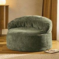 icon Orb Accent Chair Woven Chenille in Olive