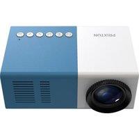 Prixton Cinema Mini Projector (UK Plug) in White