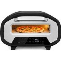 HOMCOM Pizza Oven Indoor, 12 Inch Electric Countertop Pizza Maker, 2200W in Grey