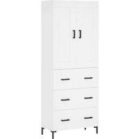 Berkfield Home Highboard White 69.5x34x180 cm Engineered Wood