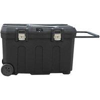 Stanley Plain Rolling Toolbox in Black