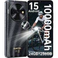 OUKITEL C59 Pro Smartphone 8GB+256GB, 10000mAh Battery, 6.88 HD+, 13MP Camera in Black