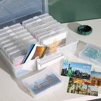 EONLION XL Jumbo Photo Storage Box 1600 4x6 Picture Album Organizer in Clear | Size: 500mm