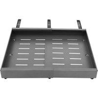 Kelvenix 2pcs Modern Telescopic Drawer Extendable in Dark Grey