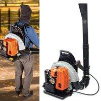 FLAVORA Backpack Leaf Blower Petrol Engine Pro Garden in Orange | Size: 100g