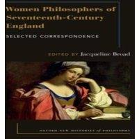 Oxford University Press Women Philosophers of Seventeenth-Century England: Selected
