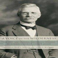 Oxford University Press Voice in the Wilderness: The 1888-1930 General Conference Sermons