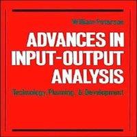 Oxford University Press Advances in Input-Output Analysis: Technology, Planning, and