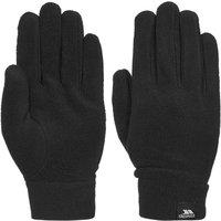 Trespass Men's Gaunt II Fleece Gloves in Black | Size: Large