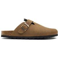 V.GAN Men's Taro Comfort Footbed Shoes in Brown | Size: 7