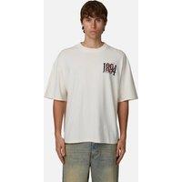 Good For Nothing Men's Boxy Fit Graphic Tee in White | Size: Medium