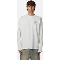 Good For Nothing Men's Long Sleeve Waffle Tee in White | Size: Large