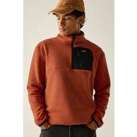 Regatta Men's Frankie Half Zip Fleece in Burnt Orange | Size: XL