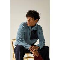 Regatta Men's Frankie Half Zip Fleece in Light Blue | Size: Large
