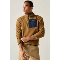 Regatta Men's Frankie Half Zip Fleece in Tan | Size: 5XL