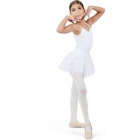 Capezio Women's Double layer pull on skirt in White | Size: Medium