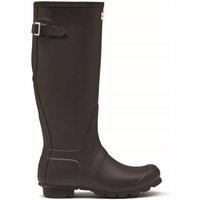 Hunter Women's 'Original Tall Back Adjustable' Wellington Boots in Black | Size: 3
