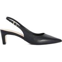 Dune London Women's 'Connection' Leather Strappy Heels in Black | Size: 3