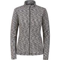Trespass Women's Indira Long Sleeve Full Zip Active Top in Grey | Size: XS