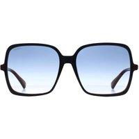 Max Mara Women's Square Blue Tortoise Blue Gradient MM0037/S Emme9