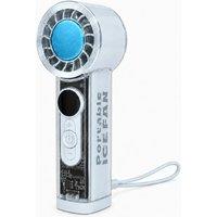 Dyzi Portable Ice Cooling Handheld Fan 199 Speed USB Rechargeable in Blue