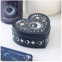 KDMD Blue Moon Heart Trinket Box - Celestial Resin Keepsake Storage