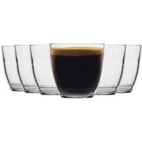 Havendro Duralex Gigogne Glass Juice Water Tumblers Glasses Set in Clear